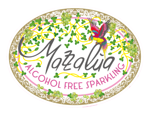 Mazzalùa Alchocol free sparkling label